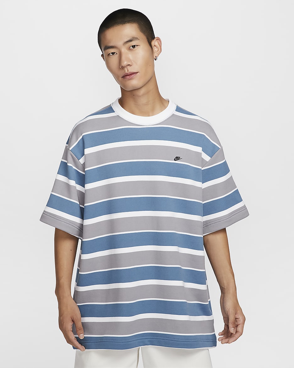 Nike Sportswear Men's French Terry Short-Sleeve Top. Nike JP
